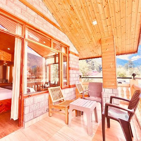 Sagar Resort !! Mountain View ! Luxury Stay ! Family Resort ! Private Parking ! Near Mall Road Manāli Eksteriør bilde